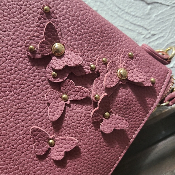 *NWT* Jessica Simpson VANESSA Soft Orchid New Womens Crossbody Bag Handbag Purse - Picture 9 of 13